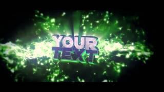 FREE After Effects & Cinema 4D Intro Template: Amazing 3D Text Intro Template #393