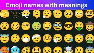 WhatsApp emoji symbols name | emoji symbols meaning | new emoji symbols name with meaning