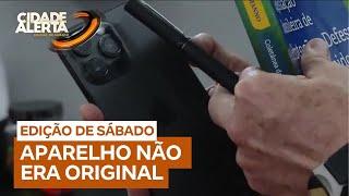 Patrulha do Consumidor: Loja vende celular dizendo que peças são originais, mas não são