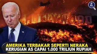 KERUGIAN AS HAMPIR 3 KALI LIPAT DANA MILITER KE ISRAEL! Fakta Kebakaran Dahsyat Di Los Angeles AS