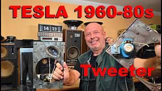 TESLA ARV 081 Vintage TWEETER - SPEAKER Sound Test