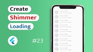 How to create a Shimmer List Loading in Flutter App? (Android & IOS)