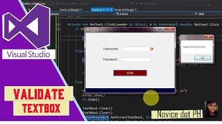 Validate Textbox || Visual Basic