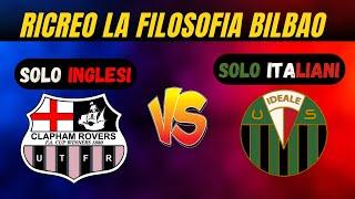 RICREO LA FILOSOFIA DEL BILBAO SU 2 CLUB: TEAM SOLO ITALIANI vs SOLO INGLESI | FOOTBALL MANAGER 2024