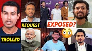 Huge YouTubers EXPOSED? Round2hell, CarryMinati, Bhuvan Bam, Amit Bhadana…Elvish Request PM Modi