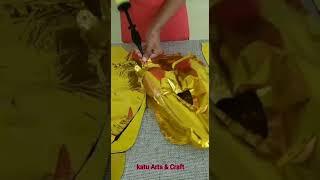 Unboxing Foil Balloonnd air pump,just under 150/- #Short  #unboxing #foilballoon  @katuartsandcraft