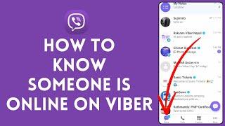 How to Know If Someone is Online in Viber (2024) | Viver Tutorial