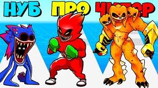 ЭВОЛЮЦИЯ МОНСТРОВ СОНИКОВ, МАКСИМАЛЬНЫЙ УРОВЕНЬ Merge Super Hedgehot Fight