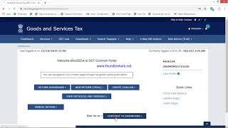 Live Demo: Nil Return Filing of GSTR-1 and GSTR-3B on GST Portal