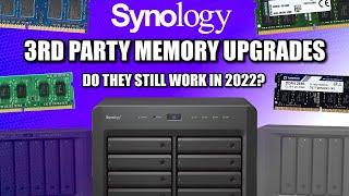 Synology NAS Upgrading Memory with 3rd Party Modules in 2022