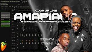 How To Make Soulful Amapiano In Fl Studio 2023 | Mas MusiQ, Kelvin Momo & Kabza De Small