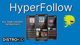 How to use DistroKid HyperFollow - Your One link to all Your music and Content