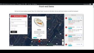 WP Multi Store Locator Pro | Simple WordPress plugin to manage stores with Google Map Api