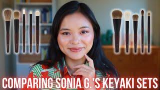 GRWM: Full Face of Favorite Makeup w/ Side-By-Side Demos of Sonia G.’s Keyaki Brush Sets