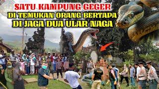 Geger Satu Kampung !! Ditemukan Orang Bertapa Ratusan Tahun Dijaga Ular Naga Sampai Berlumut