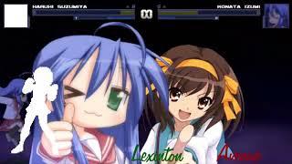 [M.U.G.E.N] Haruhi Suzumiya(Me) V.S. Konata Izumi (Part One)