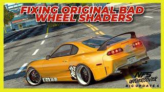 NFS Undercover REMASTERED | FIXING ORIGINAL BAD WHEEL SHADERS | BIG UPDATE 4