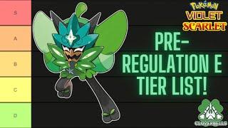 A Pre-Regulation E Tierlist! | Pokemon Scarlet & Violet VGC | The Teal Mask DLC