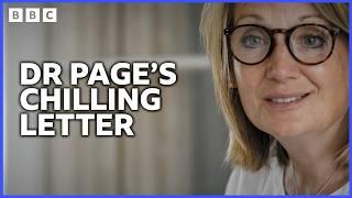 Dr Page's Letter | Murder Trial: The Killing of Dr Brenda Page | BBC Scotland