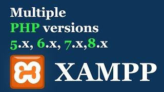 How to make multiple PHP versions in XAMPP