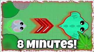 Mope.io MOUSE To DRAGON In 8 MINUTES ! (my record)