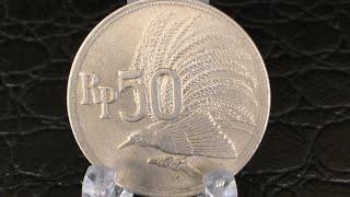 Coin Indonesia 50 rupiah  1971