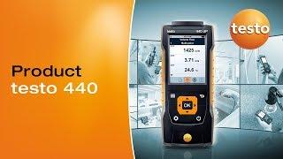 The testo 440: Intuitive air velocity and IAQ measurement