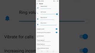 How to adjust call volume on android #viralshort