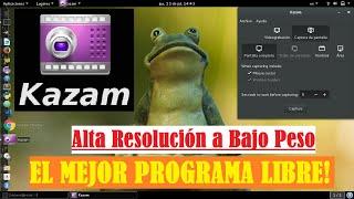 Cómo Grabar la Pantalla en Linux (Debian, Ubuntu,+) Paso a Paso | Kazam
