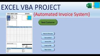 Automated Invoice System | Excel VBA Project