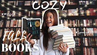 COZY AUTUMN BOOKS TO READ  |  Spooky, Atmospheric Fall Book Recommendations!