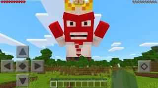 I Found ANGER in Minecraft Pocket Edition... (Inside Out 2 Addon)