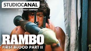The Boat Fight | Rambo: First Blood Part II with Sylvester Stallone