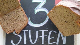 3 Stufen Sauerteig Brot! bäckt in black aus der Küche!