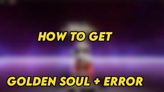 Roblox undertale fight for love | how to easily farm golden soul and how to get error sans