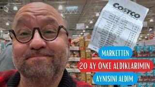 AMERİKA’DA MARKET ALIŞVERİŞİ  | 20 AYDA ENFLASYON FİYATLARI NASIL DEĞİŞTİRDİ