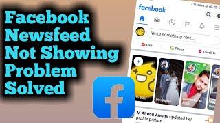 How to Fix Facebook Newsfeed Not Showing Problem Solved 2024