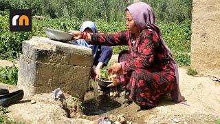 Daily Routine Village Life in Afghanistan | Cooking "Shula" with Chicken