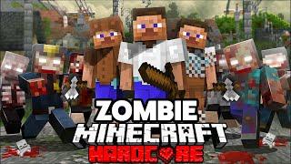 100 Players Simulate a Zombie Outbreak in Hardcore Minecraft...