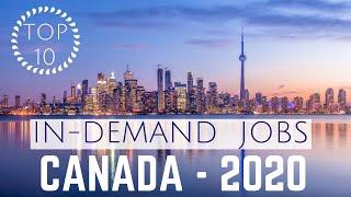 TOP 10 IN-DEMAND JOBS in CANADA-2020