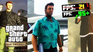 Grand Theft Auto: The Trilogy: FPS & OPTIMIZATION / GRAPHICS SETTINGS for GTA THE TRILOGY
