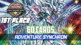 Yugioh! OTS 1st Place | 60 card Adventure Synchron Deck profile | ACHIEVING CLEAR MIND! |