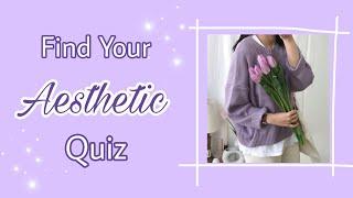 Find Your Aesthetic Quiz | Inthebeige