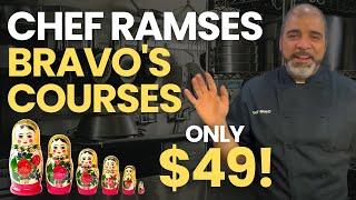 Gert ALL of Chef Ramses Bravo's Courses for ONLY $49!!!  LOwest Price EVER!!!