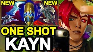 Wild Rift China Kayn Jungle - NEW BROKEN OP BLUE KAYN BUILD RUNES - Challenger Solo Rank Gameplay