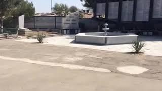 part of the Jewish cemetery in Samarkand, Uzbekistan