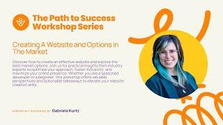 Workshop with Gabriela Kurtz: Creating a website (options in the market)