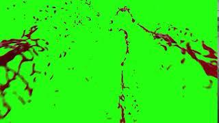 Blood Splatter Effect | Greenscreen Effect HD | + Download Link