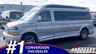 New 2020 GMC Savana Converison Van Explorer Limited SE Hi-Top | Dave Arbogast Conversion Vans C14342
