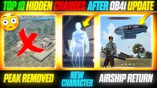 TOP 10 HIDDEN CHANGES AFTER OB41 UPDATE GARENA FREE FIRE